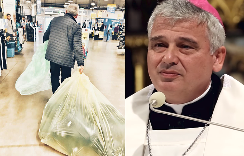 To zdjęcie jałmużnika papieskiego wzbudziło lawinę ciepłych komentarzy w internecie
