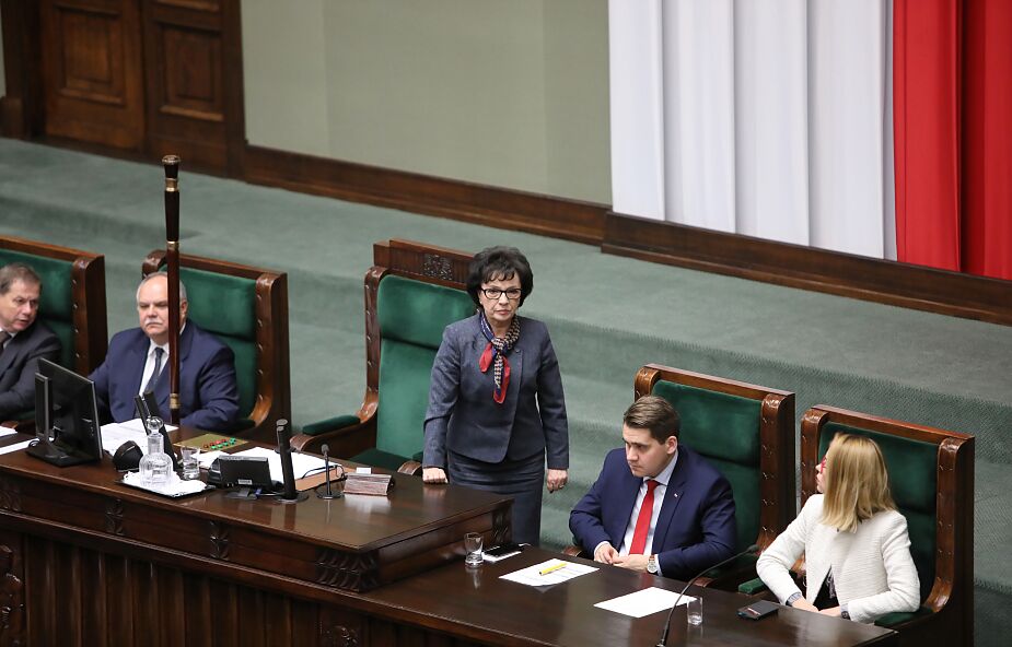 CIS: marszałek Sejmu w momencie podejmowania decyzji o anulowaniu głosowania, nie znała jego wyniku