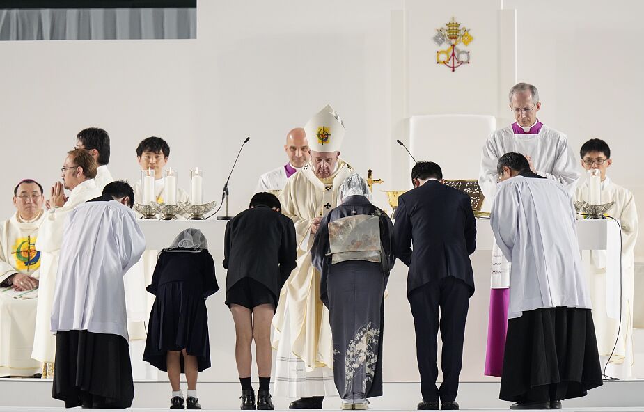 Tokio: duchowni i wierni z Polski na papieskiej Mszy św.