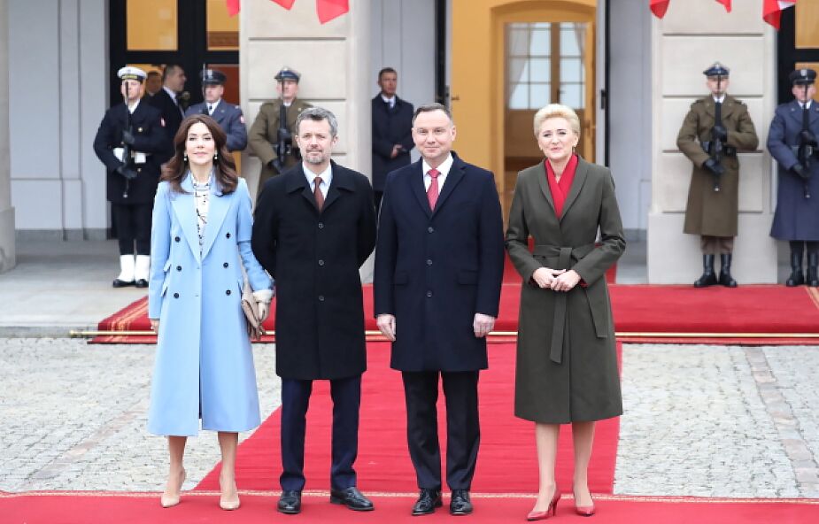 Duńska para książęca rozpoczęła wizytę w Polsce