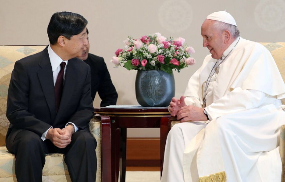 Tokio: papież złożył wizytę cesarzowi Naruhito