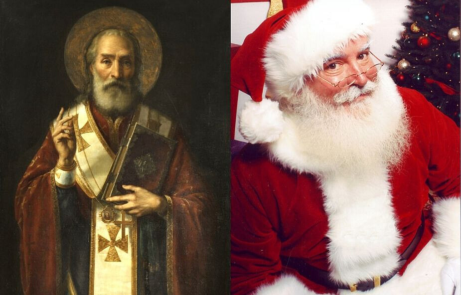 Święty Mikołaj i Santa Claus
