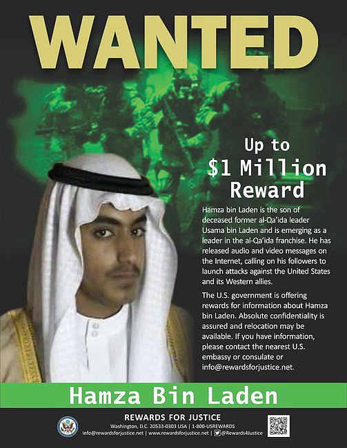 Władze Arabii Saudyjskiej pozbawiły obywatelstwa syna Osamy bin Ladena. Milion dolarów dla osoby, która wskaże jego kryjówkę - zdjęcie w treści artykułu