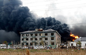 Chiny: bilans ofiar śmiertelnych wybuchu w zakładach chemicznych wzrósł do 78. 566 osób wciąż przebywa w szpitalach