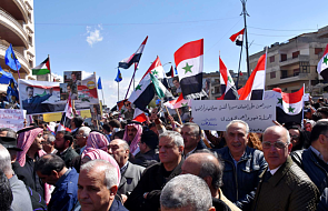 Syria: masowe protesty przeciwko dekretowi Trumpa ws. Wzgórz Golan
