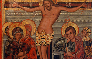 Jezus tańczy na krzyżu. Wyjątkowa ikona na Wielki Piątek
