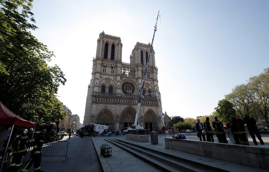 Szef MSZ Francji w Watykanie rozmawiał o odbudowie katedry Notre Dame