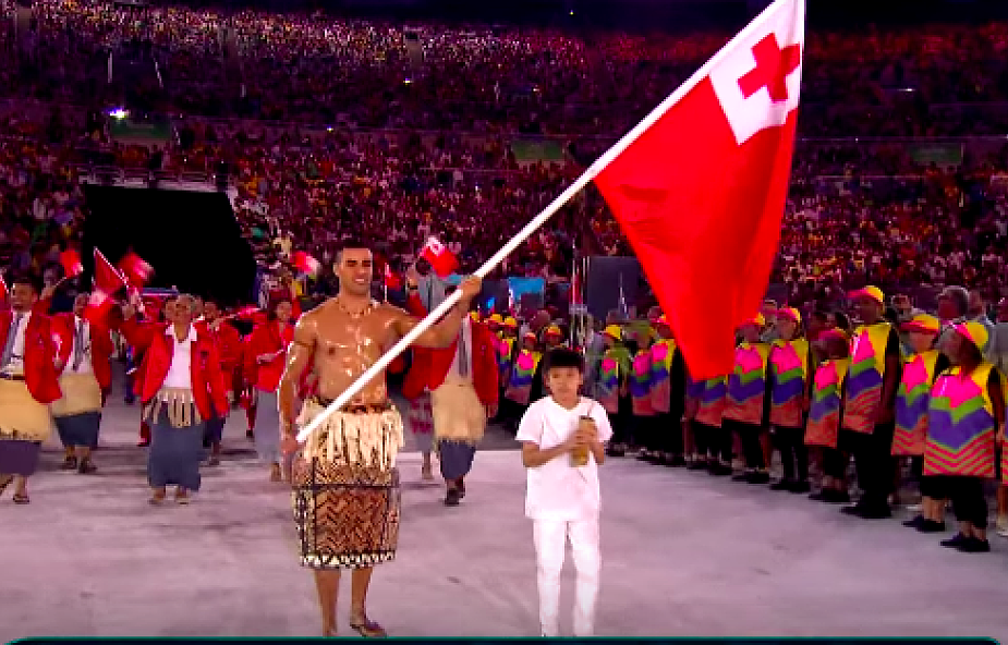 Tokio - słynny Tongijczyk Taufatofua chce powalczyć o trzecie igrzyska