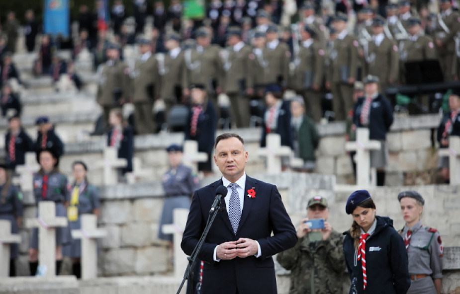 Prezydent Andrzej Duda: bitwa o Monte Cassino była dla Europy i świata wielką lekcją