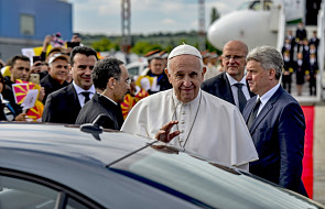 Papież Franciszek przybył do Macedonii Północnej