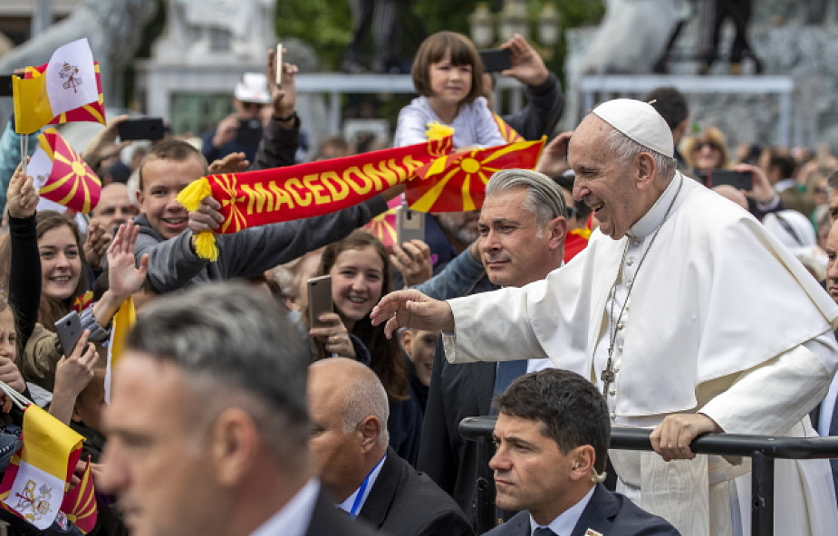 Franciszek w Macedonii Północnej: Dbajcie o pokojowe współistnienie różnych grup ludności [DOKUMENTACJA]