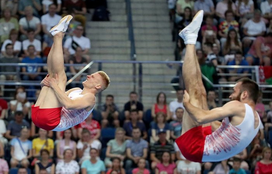 Igrzyska Europejskie - triumf polskiego duetu w skokach na trampolinie