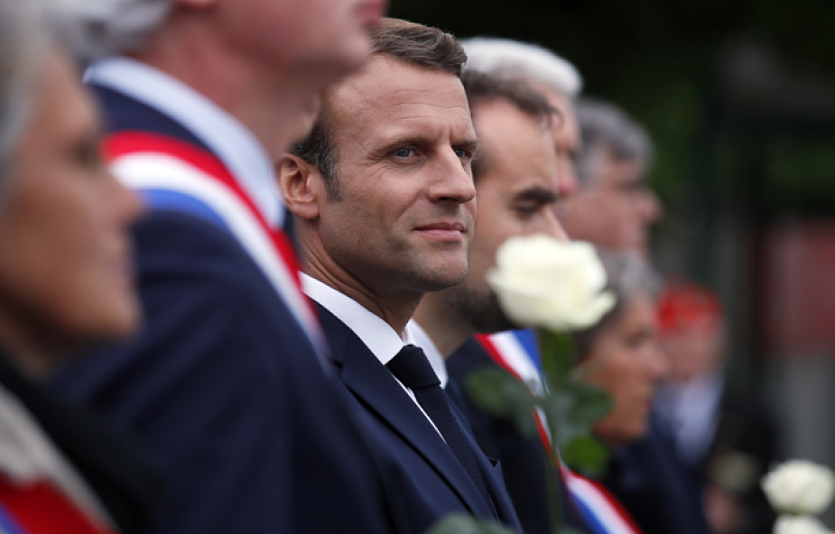 Francja: Macron uczcił rocznicę lądowania aliantów w Normandii