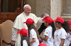 "Pociąg dzieci" przyjechał do Watykanu. Dzieci opowiedziały papieżowi o trudnościach w swoim życiu