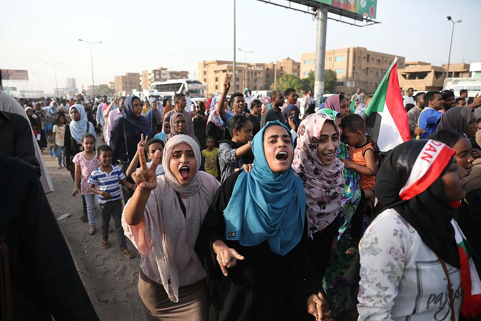 Sudan: protesty w 40 dni po krwawej pacyfikacji demonstracji w Chartumie - zdjęcie w treści artykułu