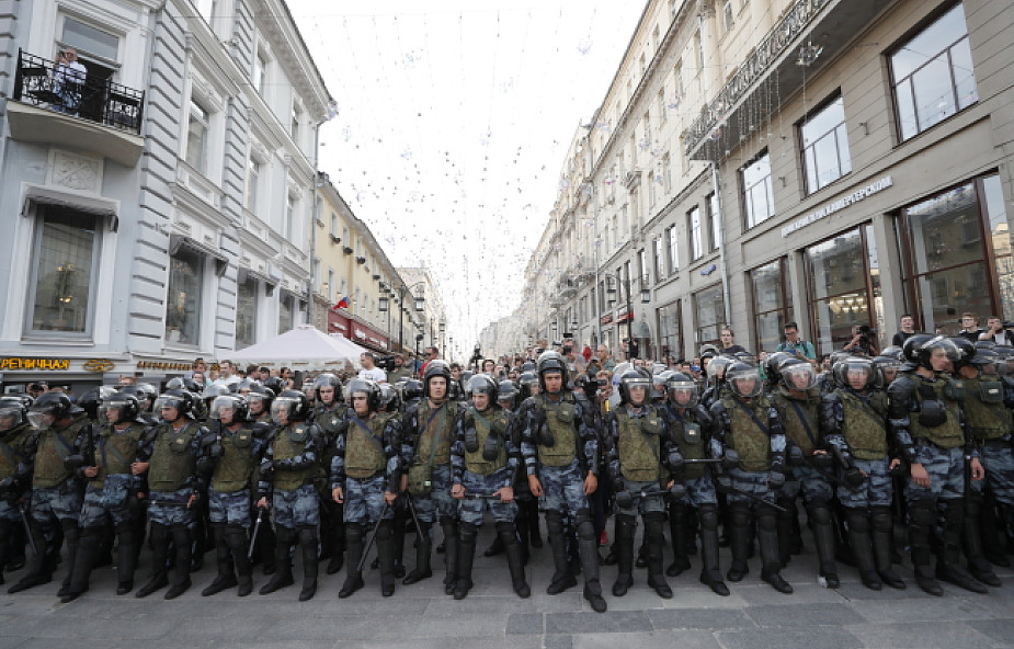 Polskie MSZ wzywa władze Rosji do zaprzestania użycia siły wobec pokojowych demonstracji