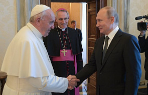 O czym rozmawiali ze sobą papież i prezydent Putin?