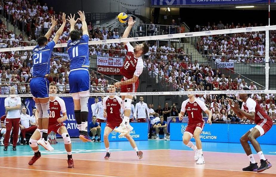 Tokio - polscy siatkarze lepsi od Francuzów w turnieju kwalifikacyjnym