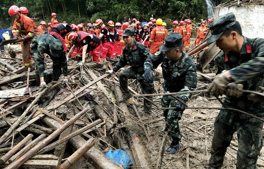 Chiny: już 44 ofiary śmiertelne tajfunu Lekima