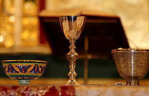 Mazurscy luteranie odzyskali zaginiony podczas wojny kielich z kościoła w Dźwierzutach
