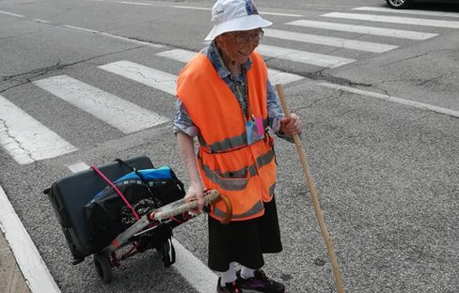 95-letnia kobieta pielgrzymuje z Włoch do Częstochowy