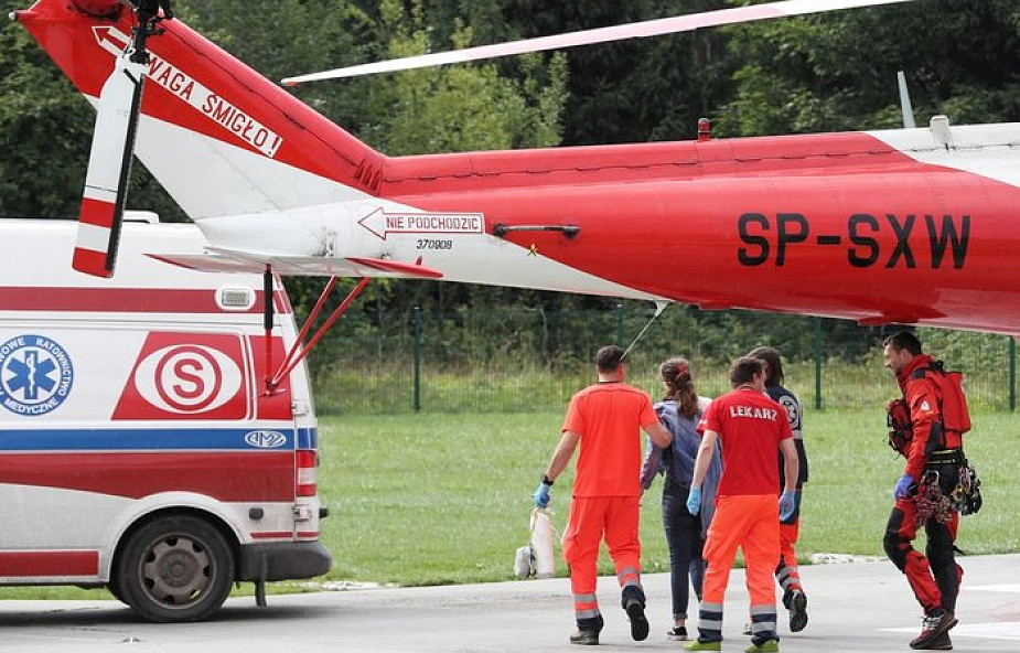 22 poszkodowanych podczas burzy w Tatrach nadal w szpitalach