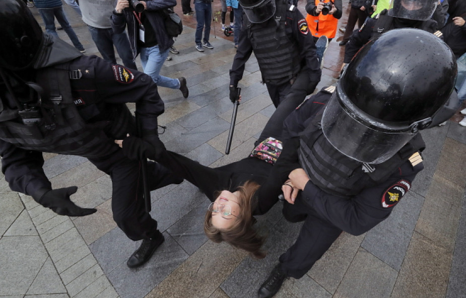 Niemieckie media o protestach w Moskwie: to zagrożenie dla władzy