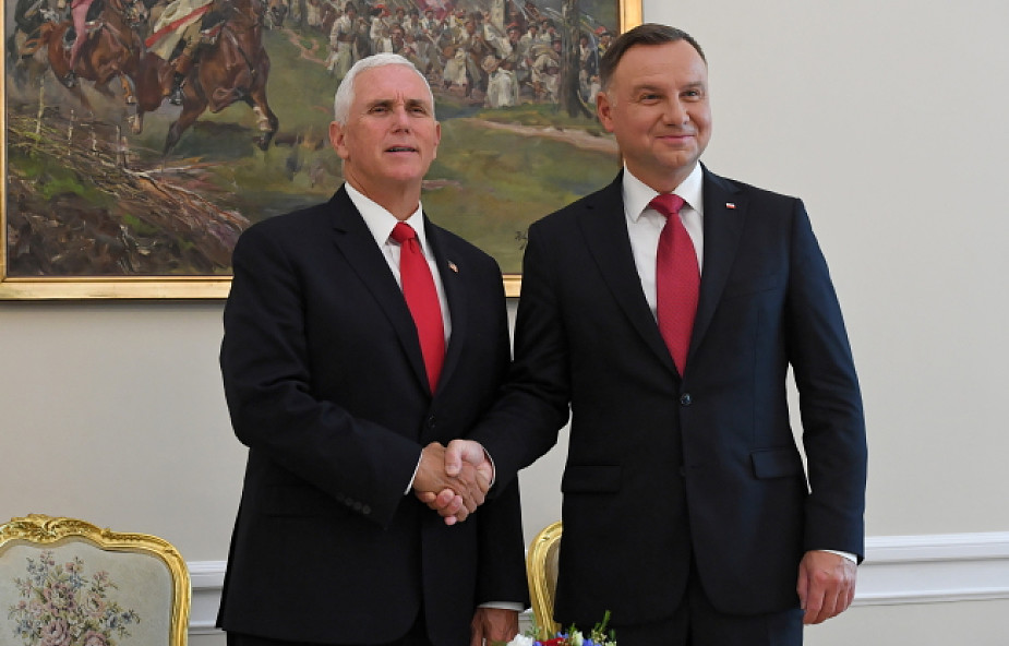 Wiceprezydent USA rozpoczął dwustronną wizytę w Polsce