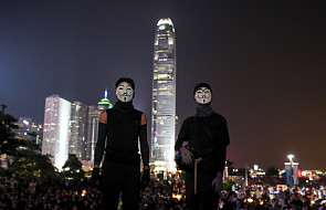 Hongkong: tysiące demonstrantów, starcia z policją w 5. rocznicę rewolucji parasolek