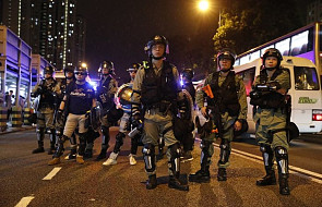 Protestujący w Hongkongu proszą o pomoc kanclerz Merkel