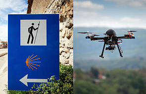 Drony będą pomagać pielgrzymom zmierzającym do Santiago de Compostela
