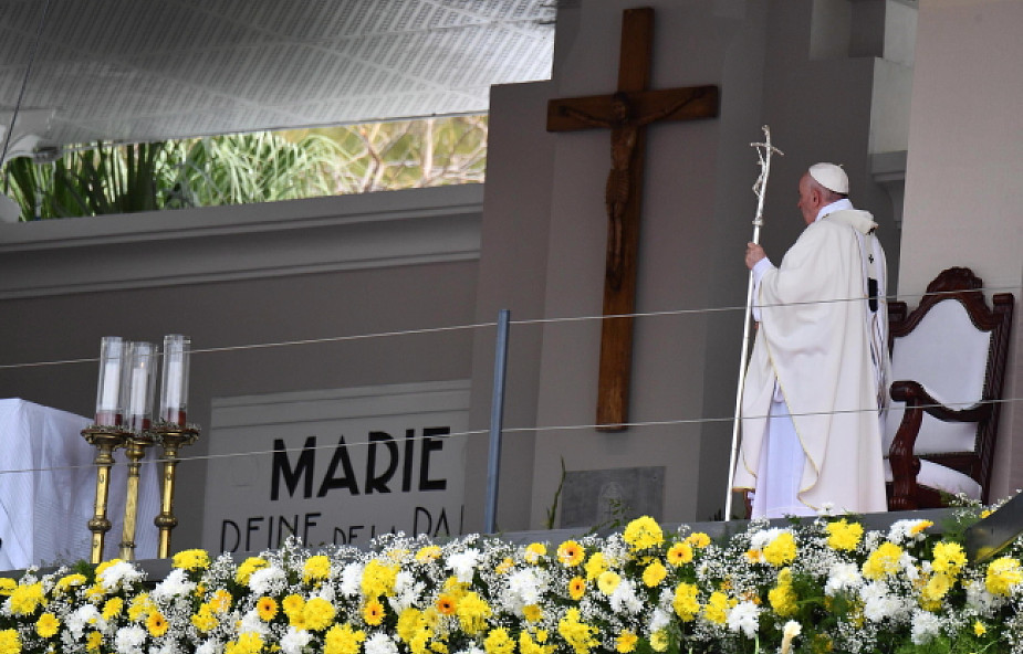 Franciszek na Mauritiusie: Błogosławieństwa dowodem tożsamości chrześcijanina [DOKUMENTACJA]