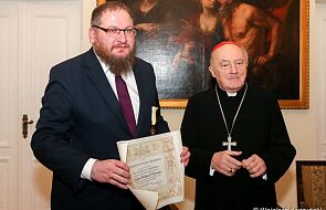 Warszawa: Piotr Cywiński otrzymał papieski medal „Pro Ecclesia et Pontifice”