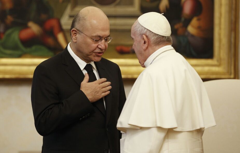 Nadzieje na pokój tematem rozmowy papieża z prezydentem Iraku