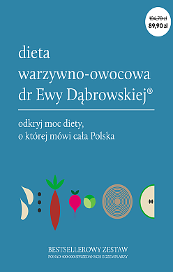 Dieta warzywno-owocowa dr Ewy Dąbrowskiej(R) - komplet