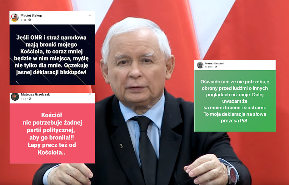 Kaczyński wzywa do obrony kościołów. Księża odpowiadają: Nie róbcie tego!