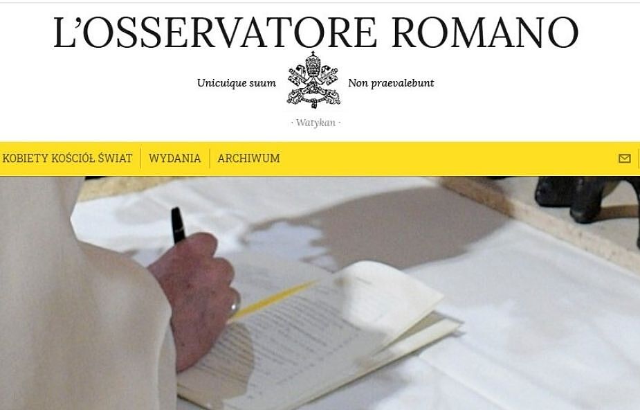 „L’Osservatore Romano” wyprowadza się z Watykanu