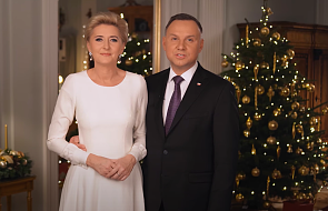 Para prezydencka złożyła życzenia z okazji Bożego Narodzenia