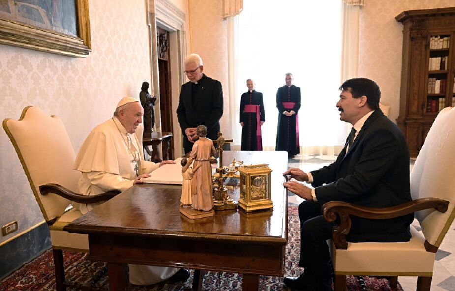 Watykan: papież przyjął prezydenta Węgier