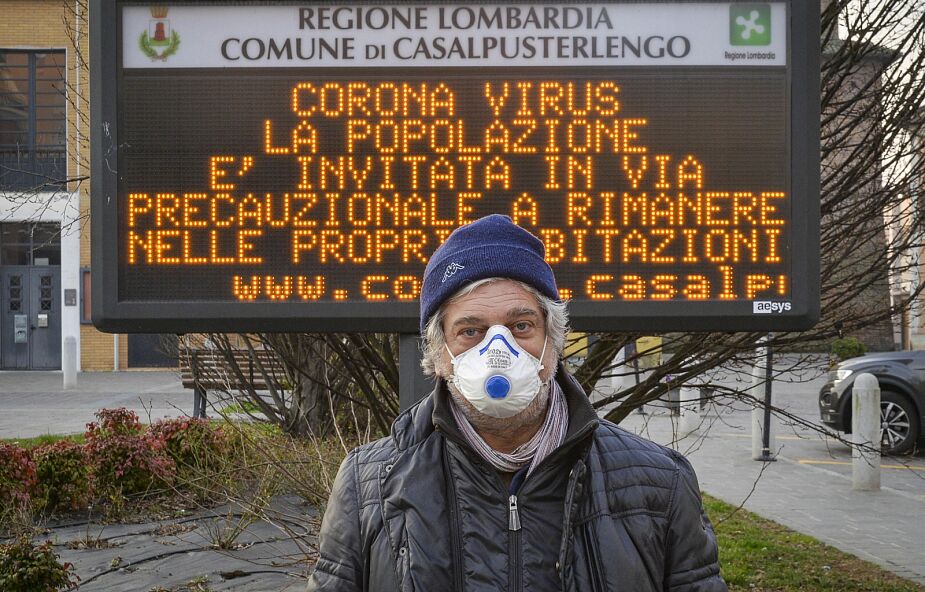 Włochy: rozszerza się kryzys sanitarny w związku z koronawirusem