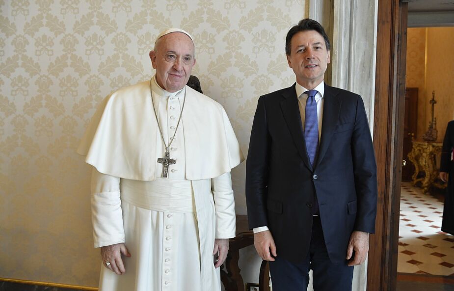 Papież przyjął premiera Włoch na prywatnej audiencji