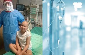 Wrocław: 9-letnia Hania po przeszczepie szpiku wyzdrowiała z COVID-19