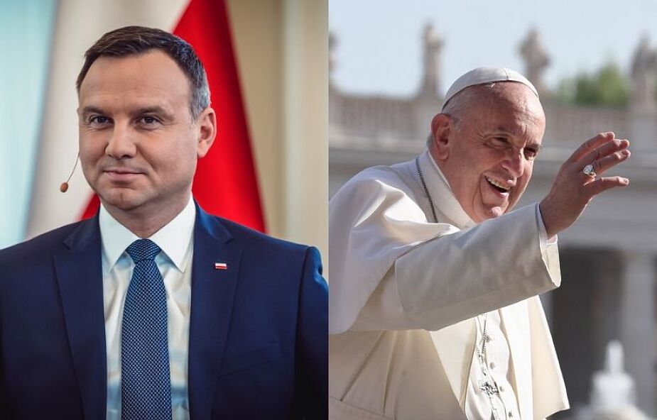 Prezydent Andrzej Duda rozmawiał z papieżem Franciszkiem