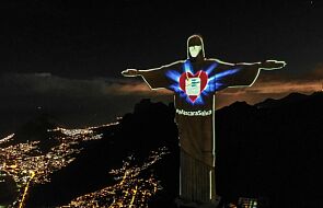Brazylia: pomnik Chrystusa w Rio de Janeiro „zaleca” noszenie masek