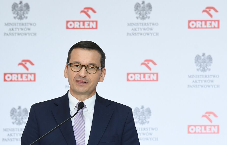 Morawiecki: przejęcia PKN Orlen to przełomowy proces dla konkurencyjności polskiej gospodarki