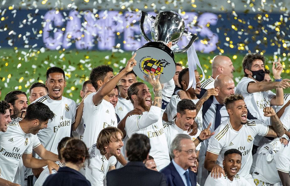 Liga hiszpańska - Real Madryt po raz 34. mistrzem kraju