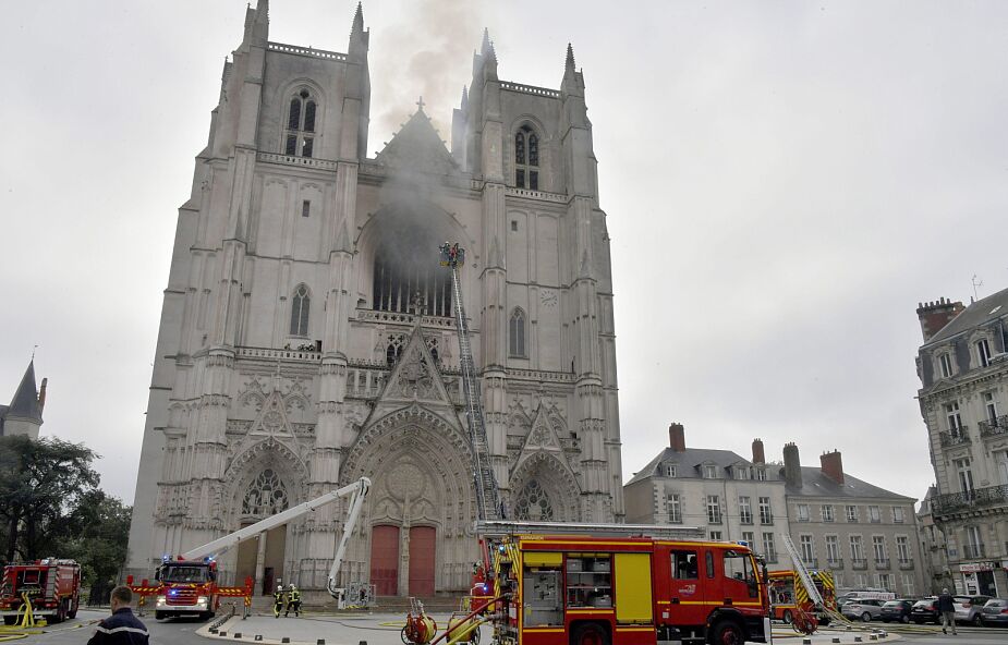 Jedne z najpiękniejszych organów we Francji spłonęły w pożarze katedry