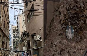 Cudowne ocalenie figury Matki Bożej. Pozostała nietknięta podczas wybuchu w Bejrucie