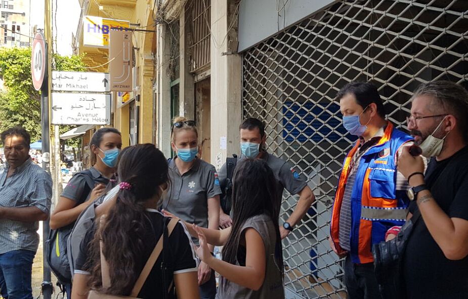 Nieczynne szpitale, rosnąca liczba zakażeń. Ratownicy PCPM z miesięczną misją w Libanie
