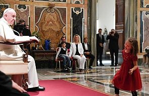 Papież spotkał się z autystycznymi dziećmi